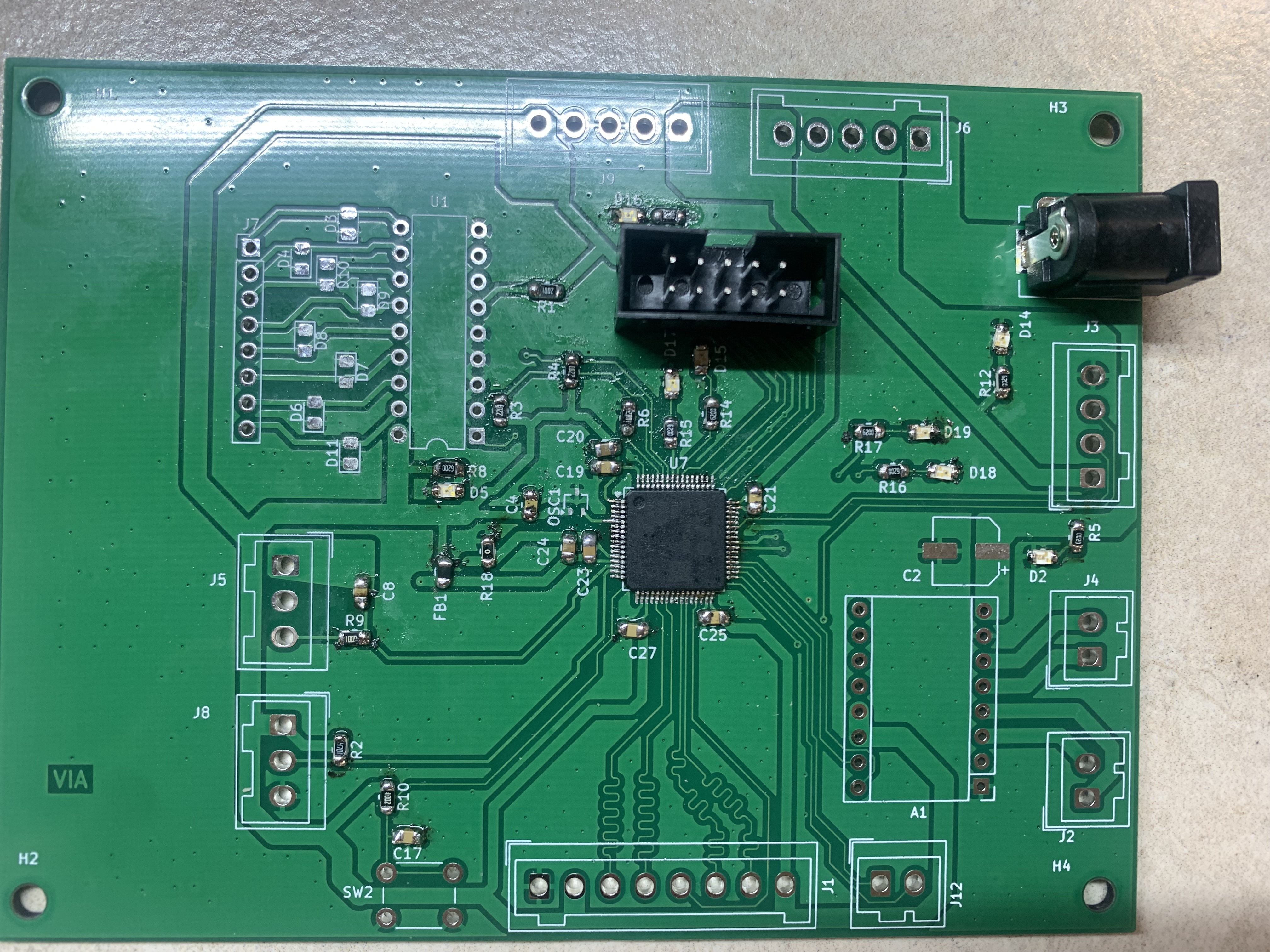Current Soldering Progress